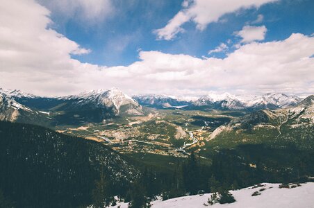 Clouds landscape nature photo