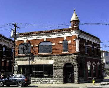 Former Engine 8 firehouse in the Ironbound neighborhood in Newark, New Jersey photo