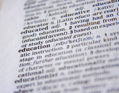 Education Word Dictionary photo