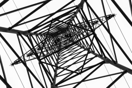 Power poles electricity energy photo
