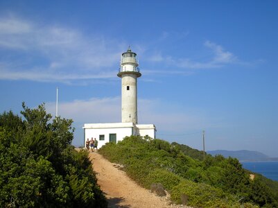 Greece mediterranean tower photo