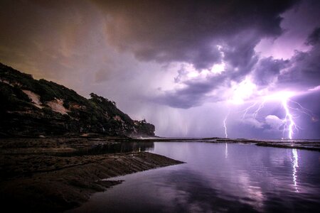 Bad Weather coast coastline photo