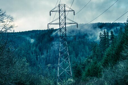 Cable danger distribution photo