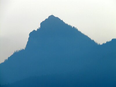 Fog ridge summit
