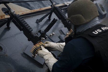M240B machine gun