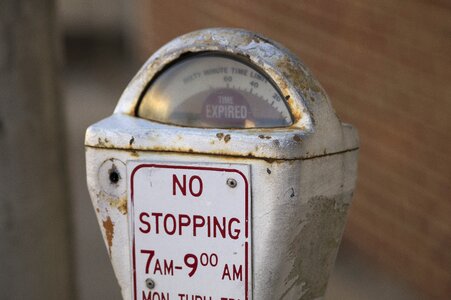 Parking urban coin photo