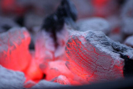 Coal detail fire