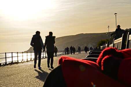 Promenade english seaside sea