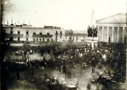 Oath of the Constitution of Buenos Aires in 1854, Argentina