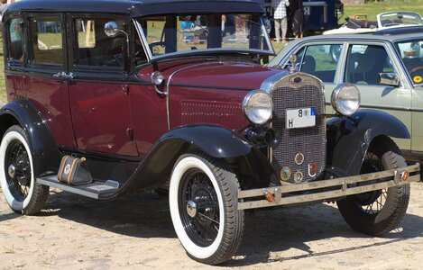 Antique automobile automotive