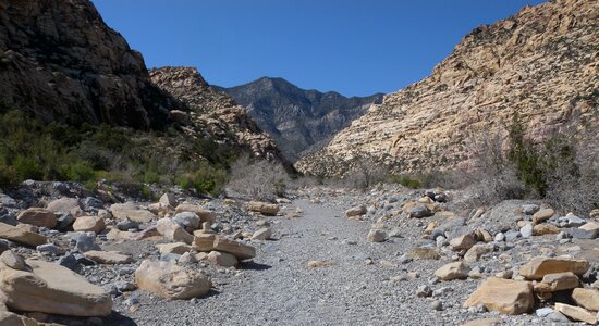 Canyon dry arid photo