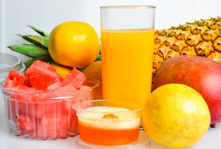 Mango watermelon passion fruit