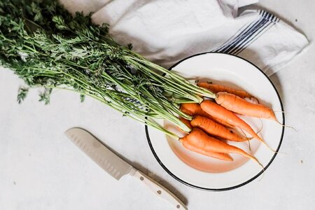 Carrot kitchen table kitchenware photo