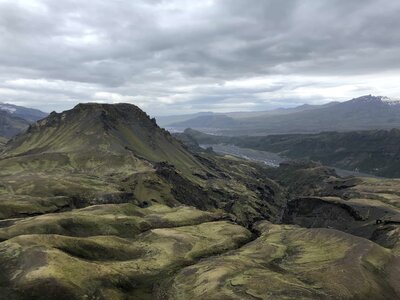 High Land mountain landscape photo