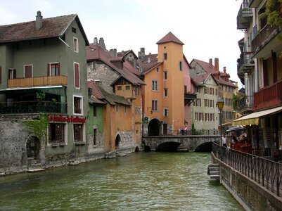 Town buildings architecture