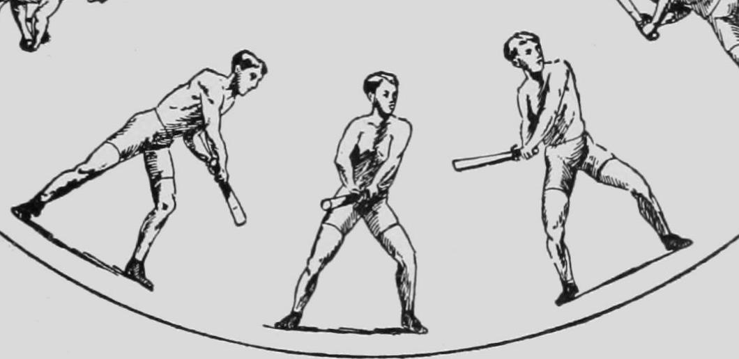 Descriptive Zoopraxography Athletes. Base Ball; Batting Animated