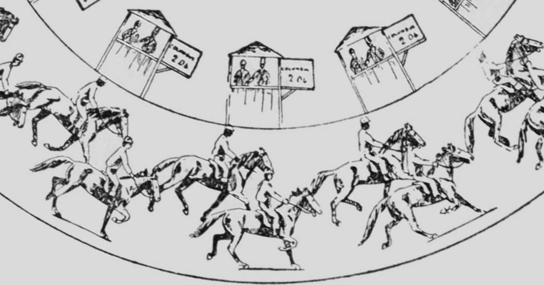 Descriptive Zoopraxography Columbian Exposition Horse Race, Trotting Animated 13
