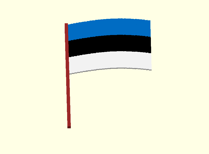 Animated-Flag-Estonia-OpenSCAD.gif