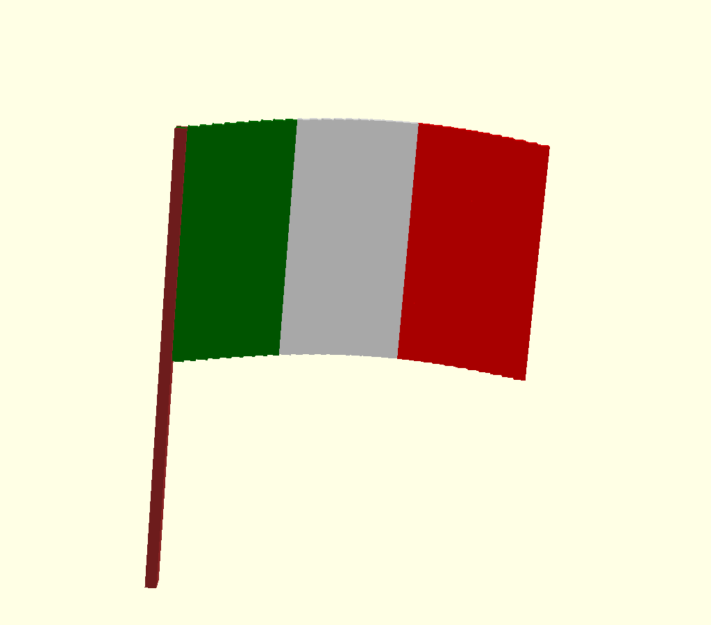 Animated-Flag-Italy-OpenSCAD.gif
