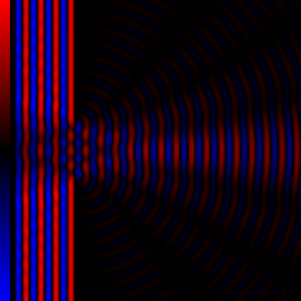 Four waves slit diffraction dirichlet bw.gif