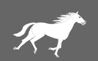 Running Horse