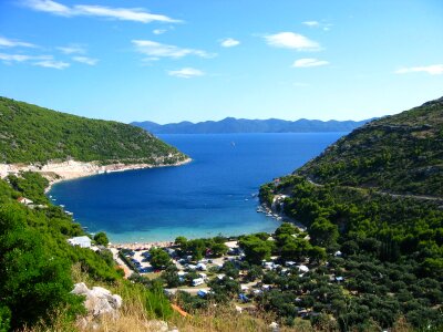 Prapratno bay on Peljesac peninsula, Croatia, Europe photo