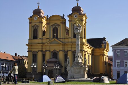 Timisoara cathedral square dom