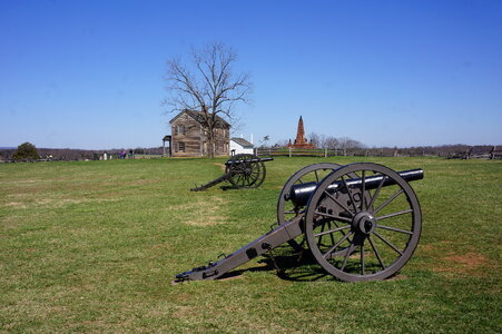Cannons at Manassas National Battlefield Park