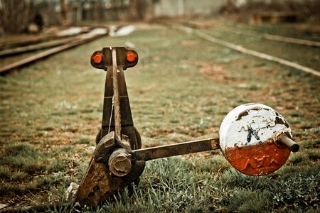 Railway rails rail tracks railway track