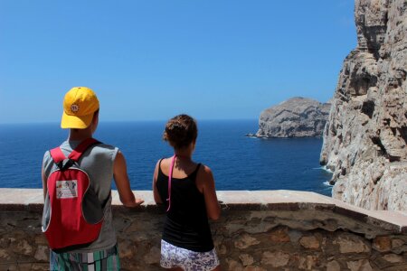 Sea cliff holiday