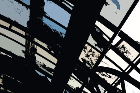 Sad black blue