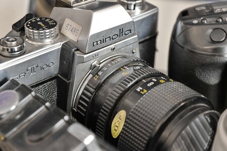 Lens photography technology