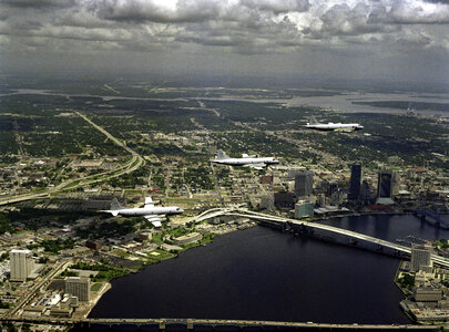 Aerial View of Jacksonville, Florida photo