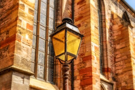 Lantern Light Lighting Road Historically Church