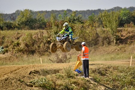 Judge jump motocross photo