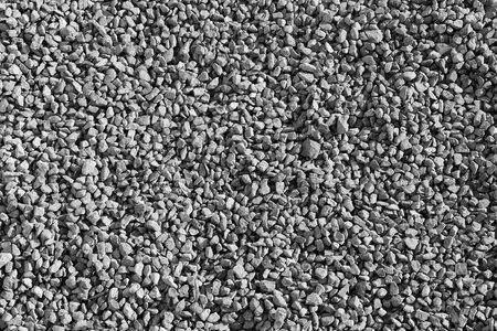 Stones gravel stones structure