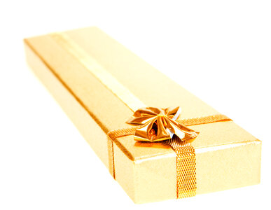 Golden Gift Box photo