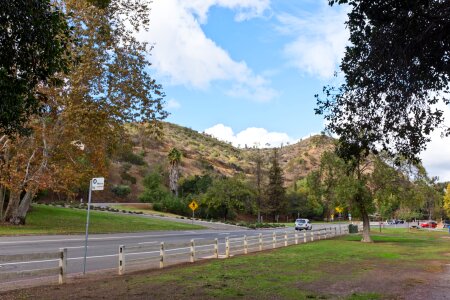 hills of Griffith Park, California photo