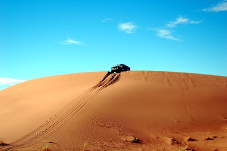 Off road car in the Desert photo