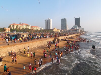 Colombo sri lanka beach