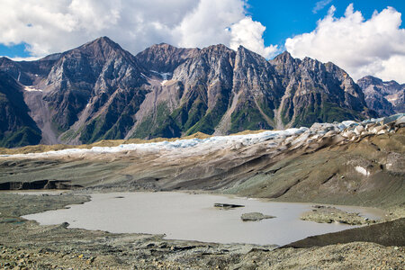 Kennicott Glacier in Alaska photo
