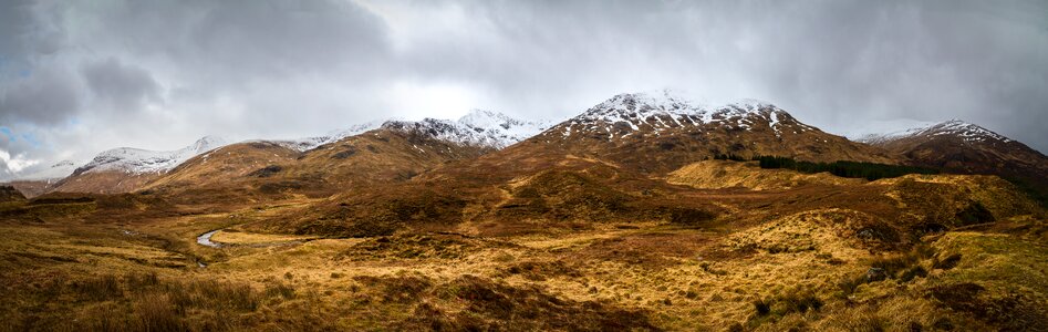Mountain Landscapes in Scotland photo