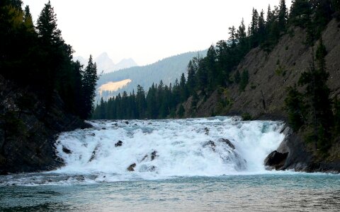 Bow Falls on the Bow River