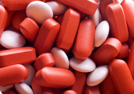 Red and White Pills photo