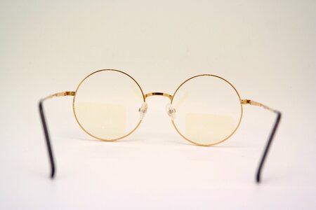 Glasses glass golden broken photo