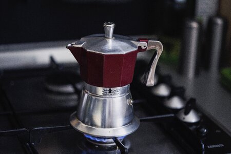 Cooking coffee photo