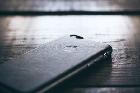 iPhone on Table