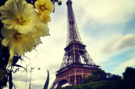 Tower travel flower photo
