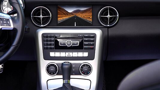 Car Seat cockpit dashboard photo