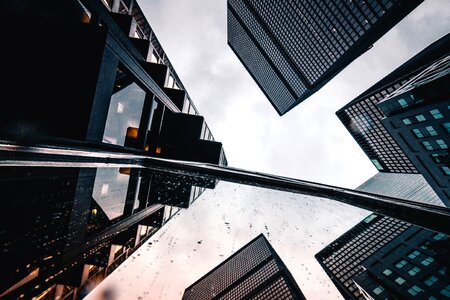 Architecture building downtown